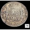 8 Reales de Fernando VII - 1821 - 26,60g Ag - México