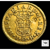 1/2 Escudo de Fernando VI - 1755 - Madrid - 1,75g Au