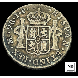 2 Reales de Fernando VII -...