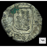 8 1/2 Maravedís de Felipe II - Antes 1582 - Burgos - 2,72g