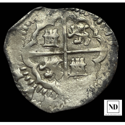 2 Reales de Felipe II - 1591 - Toledo - 6,86g Ag - AC.436