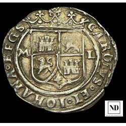 Real de Juana y Carlos - 1548/1556 - México - 3,43g Ag - AC.72