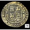 2 Reales de Juana y Carlos - 1548/1556 - México -6,27g Ag - AC.102