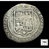 2 Reales de Juana y Carlos - 1548/1556 - México -6,38g Ag - AC.102