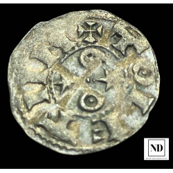 Dinero de Alfonso VI - 1073/1109 - Toledo - 0,76g