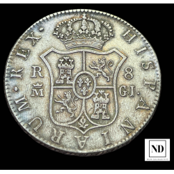 8 Reales de Fernando VII -...