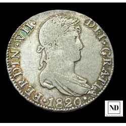 4 reales de Fernando VII -...