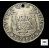 4 reales Columnarios de Carlos III - 1769 - Potosí - 13,10g Ag