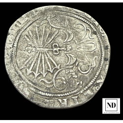 2 Reales de los Reyes Católicos - 1474/1505 - Sevilla - 6,18g Ag