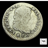 Real de Fernando VII - 1822 - Zacatecas - 3,15g Ag