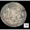 8 Reales de Fernando VII - 1812 - México - 26.98g Ag