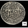 2 Reales de Fernando VII - 1811 - Zacatecas - 7, 39g Ag