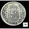 2 Reales de Fernando VII - 1811 - Santiago - 6,46g Ag