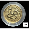 1/20 de Onza de oro - Year of the snake - 2013 - Australia