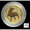 1/20 de Oz Au 999 - Year of the ox - 2021 - Autralia