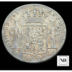 20 Reales de Fernando VII -...