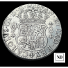 8 Reales de Carlos III - 1766 - México - 27,02g Ag