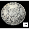 8 Reales de Fernando VI - 1758 - México - 26,67g Ag