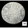 8 reales de Carlos III - 1766 - México - 26,74g Ag