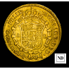 8 Escudos de Fernando VII - 1810 - Santiago - Encapsulada por PCGS VF35