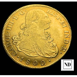 8 Escudos de Carlos IV -...