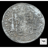 8 Reales de Carlos IV - México - 1800 - 26,68g Ag