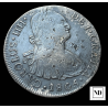 8 Reales de Carlos IV - Lima - 1805 - 26,89g Ag