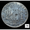 8 Reales de Carlos IV - Lima - 1805 - 26,89g Ag