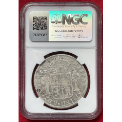 8 Reales de Carlos IV - México - 1803 - Encapsulada NGC