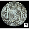 8 Reales de Fernando VII - México - 1820 - 27g Ag