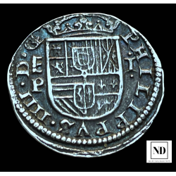 Real de Felipe IV - 1628 - Segovia - 3,64g Ag