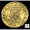 1/2 Escudo de Caros III - 1765 - Madrid - 1.78g Au