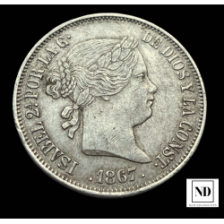 2 Escudos de Isabel II -...