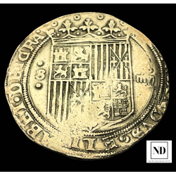 4 reales de los Reyes Católicos - 1474-1505 - 13,63g Ag - Sevilla