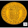 1/2 Escudo de Felipe V - 1742 - Sevilla - 1,74g Au