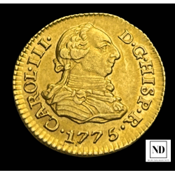 1/2 Escudo de Carlos III -...