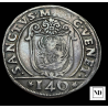 Escudo de la Cruz de Francesco Erizzo ( 1631-1646 ) - Venecia - 31,50g Ag