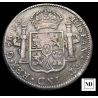 8 Reales de fernando VII - 1821 - Guadalajara - 26,91g Ag