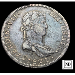 8 Reales de fernando VII -...